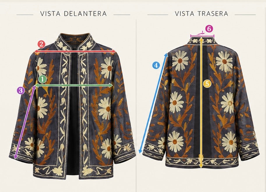 Chaqueta Suzani de Terciopelo - Rani
