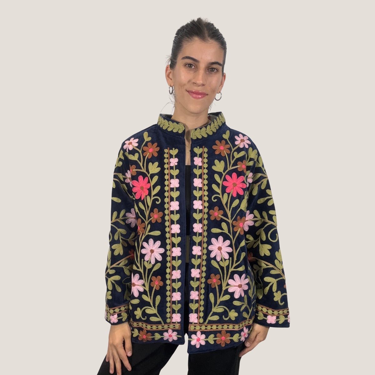 Chaqueta Suzani de Terciopelo - Nasha