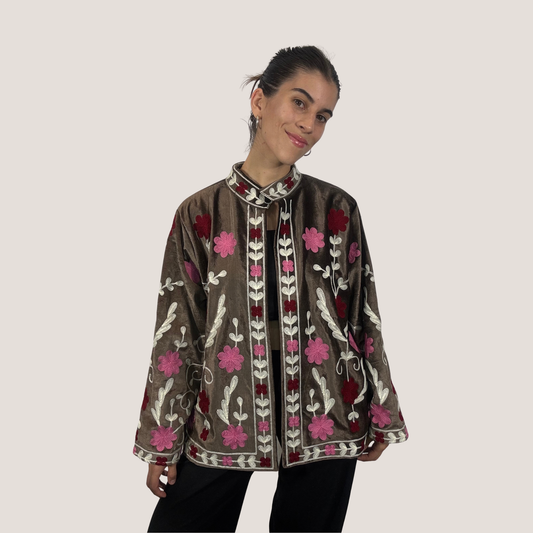 Chaqueta Suzani de Terciopelo - Reva