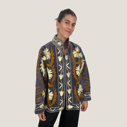 Chaqueta Suzani de Terciopelo - Lalika