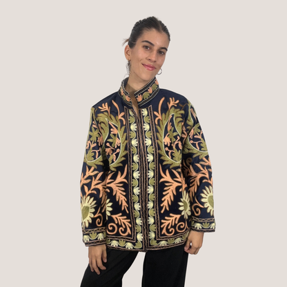 Chaqueta Suzani de Terciopelo - Amara