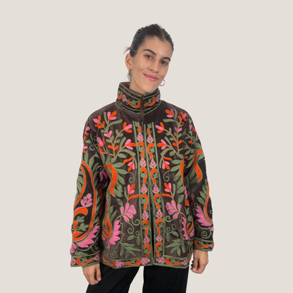 Chaqueta Suzani de Terciopelo - Charu