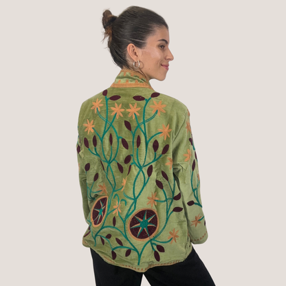 Chaqueta Suzani de Terciopelo - Kaira