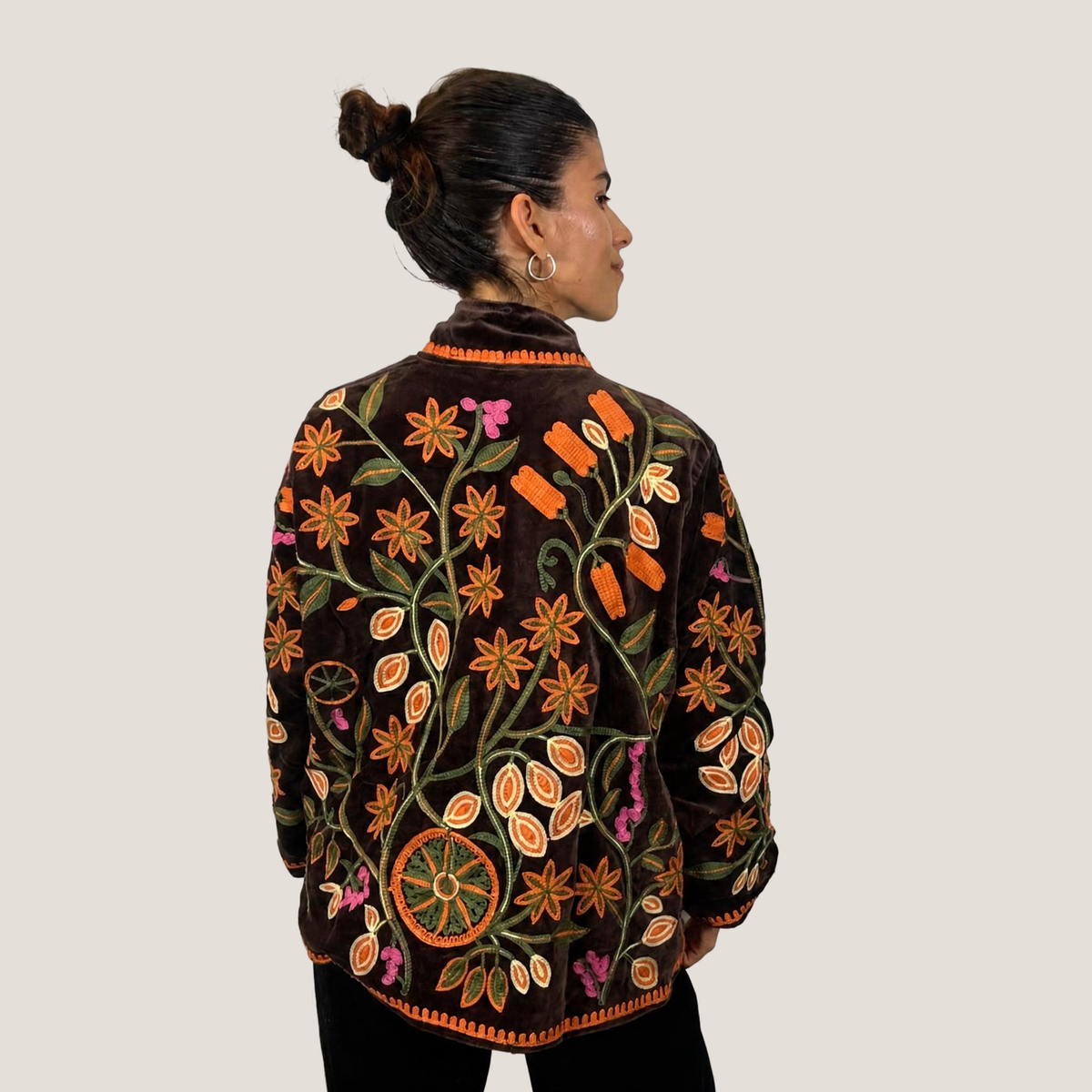 Chaqueta Suzani de Terciopelo - Ziya