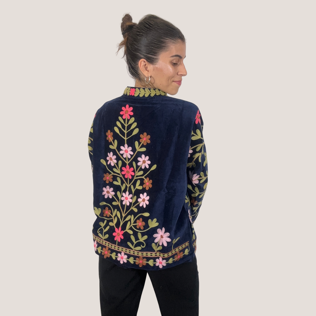 Chaqueta Suzani de Terciopelo - Nasha