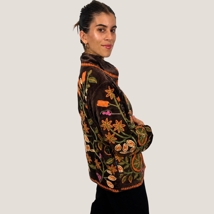 Chaqueta Suzani de Terciopelo - Ziya