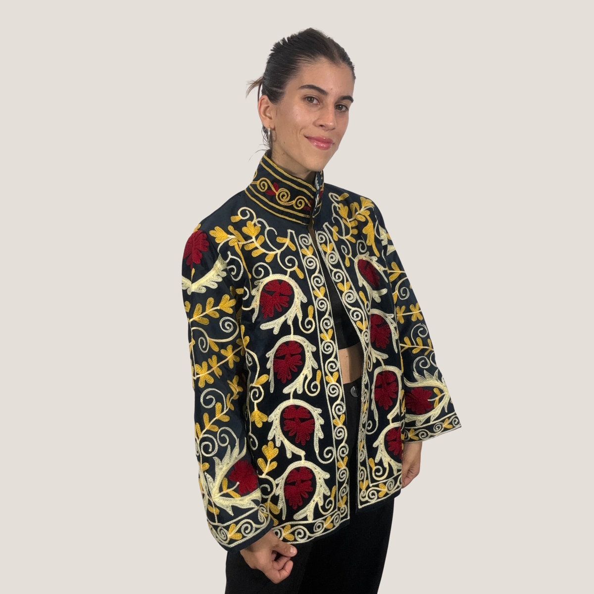 Chaqueta Suzani de Terciopelo - Rani
