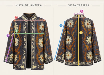 Chaqueta Suzani de Terciopelo - Rani